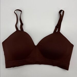 Seamless Brown Bra